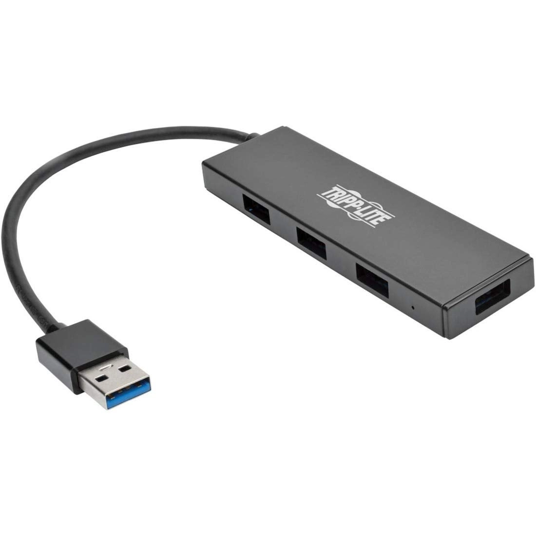 Eaton USB 3.0 Super Speed Hub - 4-Port Slim Built-in Cable