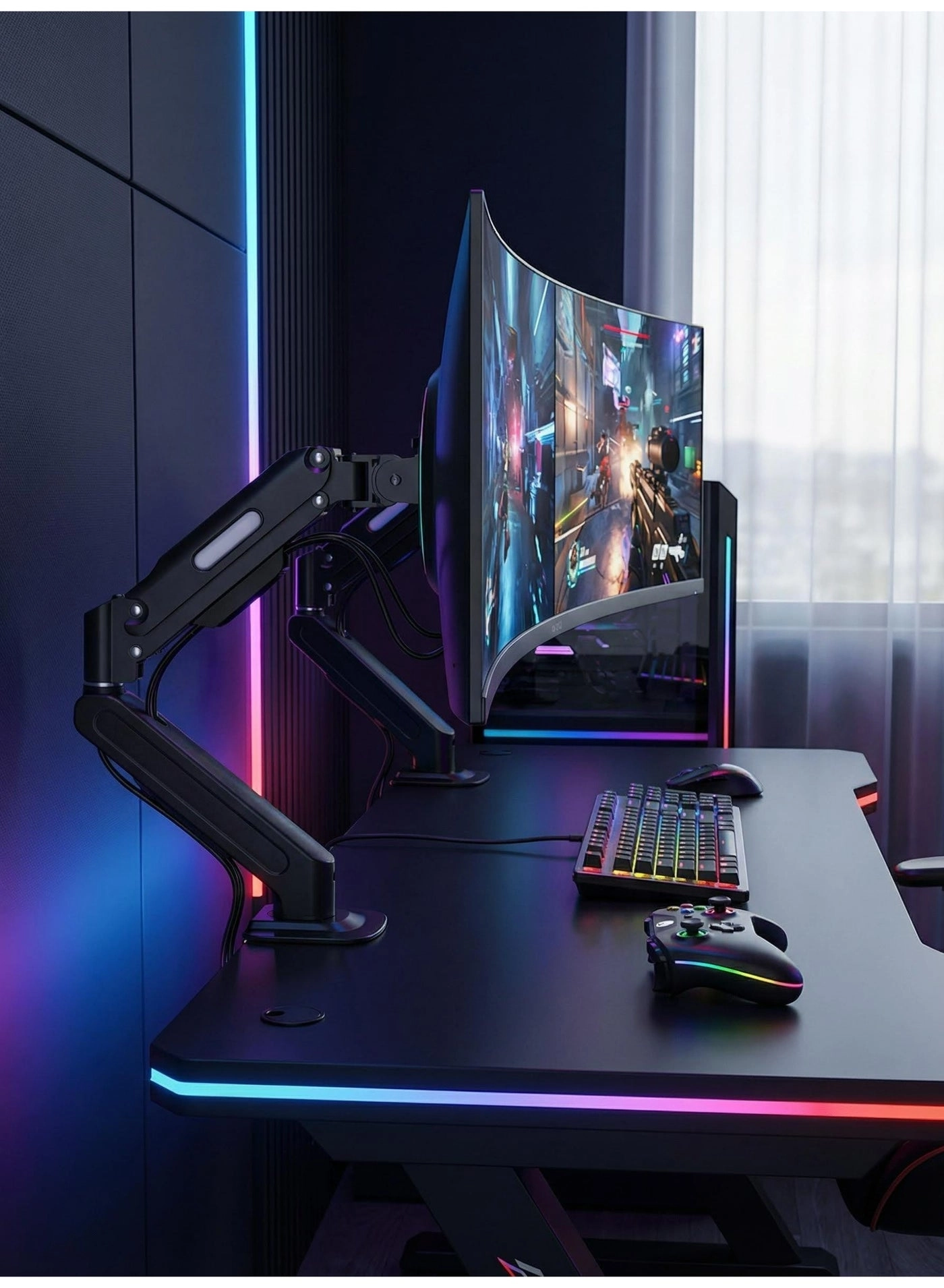 monitor arm - 17 inch to 32 inch VESA75*75mm 100*100mm