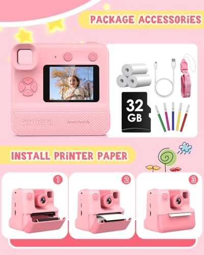 Kids Camera - 24MP 1080P