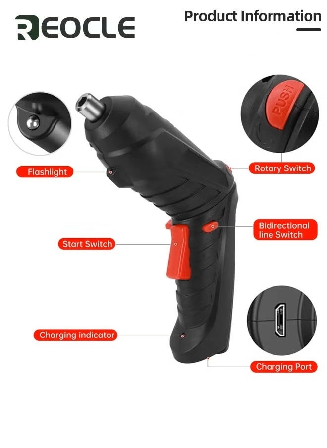 Electric Screwdriver Set - 1300mAh