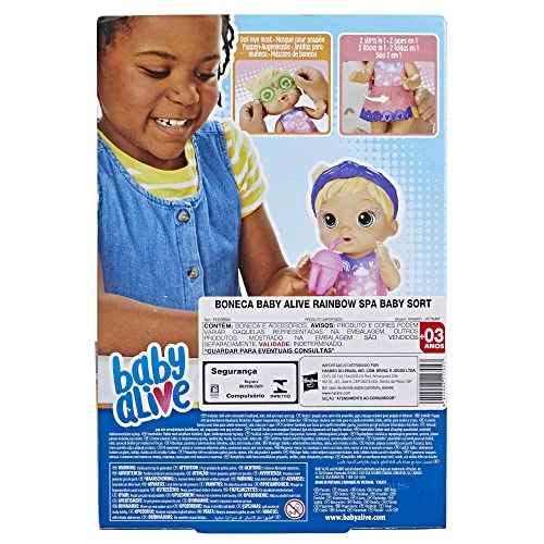 Rainbow Spa - 10-inch Blonde Hair Ages 3+