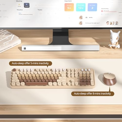 Wireless Keyboard & Mouse Set - US Wireless