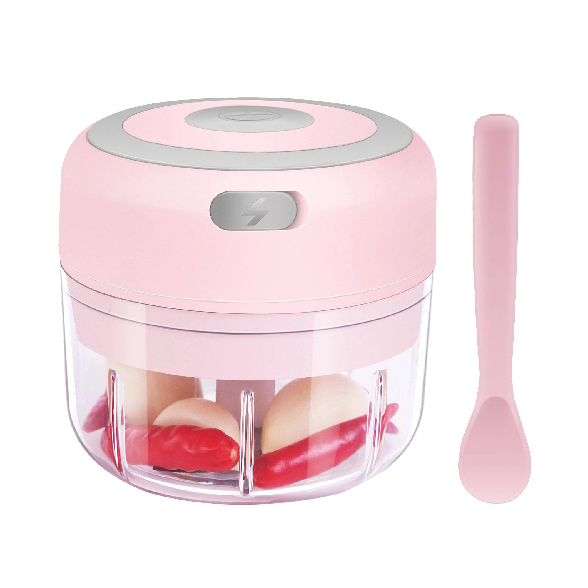 DAHOKO Electric Mini Garlic Chopper - 0.1L USB charging
