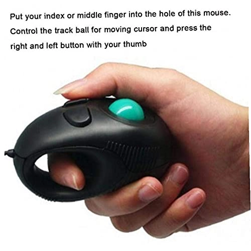 Finger Ambidextrous Trackball Mouse - USB