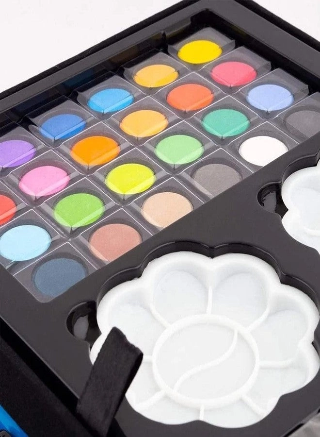 Art Set - 145 Pcs Water Color Pencils Oil Pastel Sketches