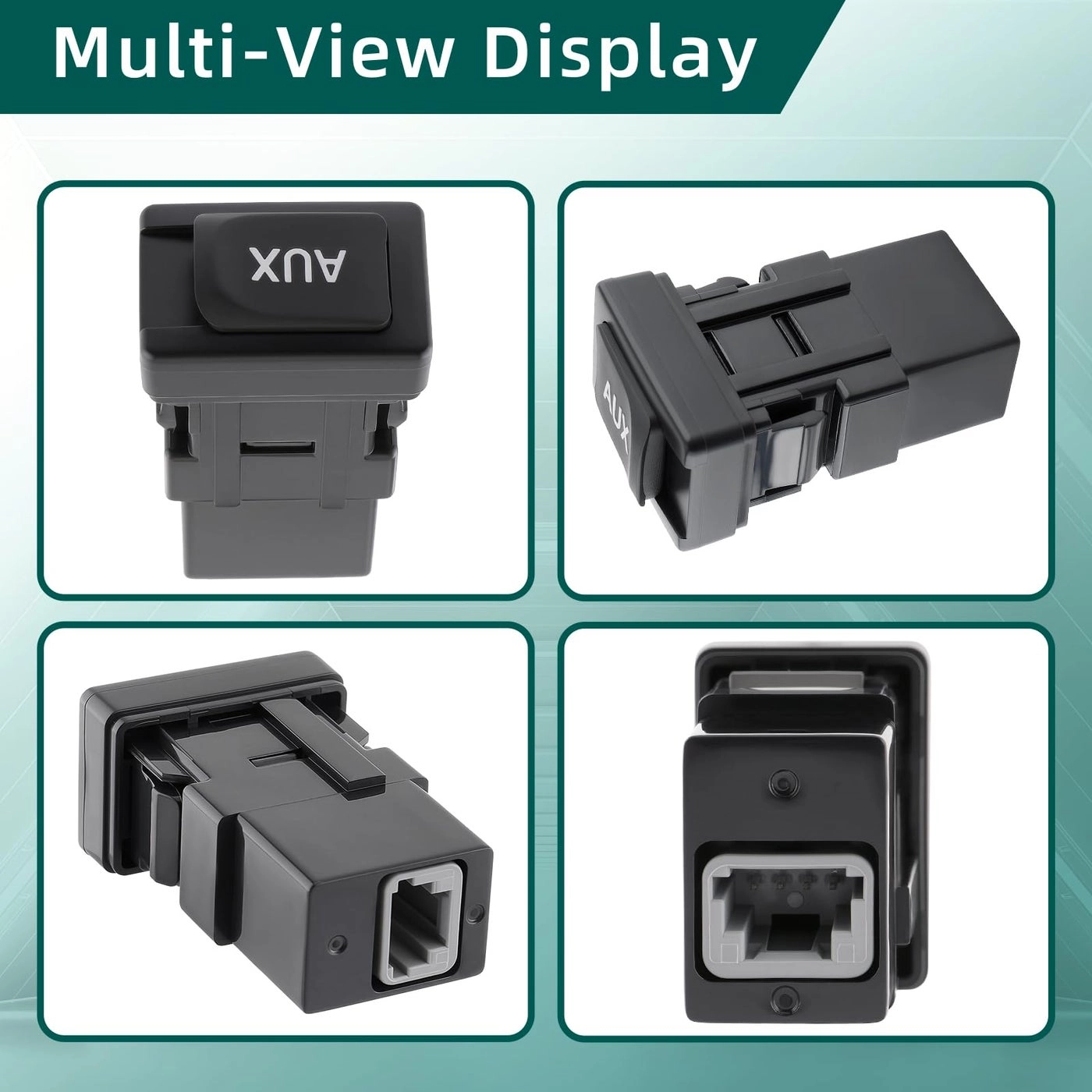 Auxiliary Stereo Jack Adapter - Lexus Toyota