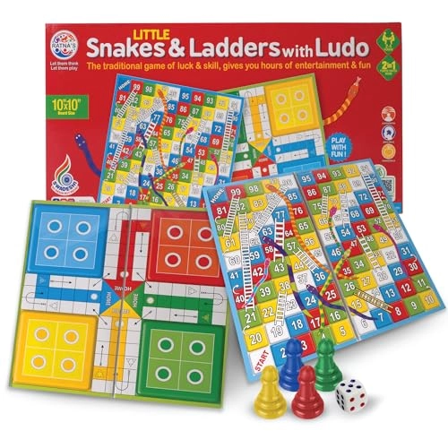 Snakes and Ladders - Magnetic Travelling + Ludo