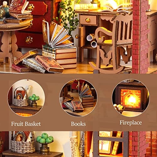 Booknook-Creativity - 3D Wooden LED Light