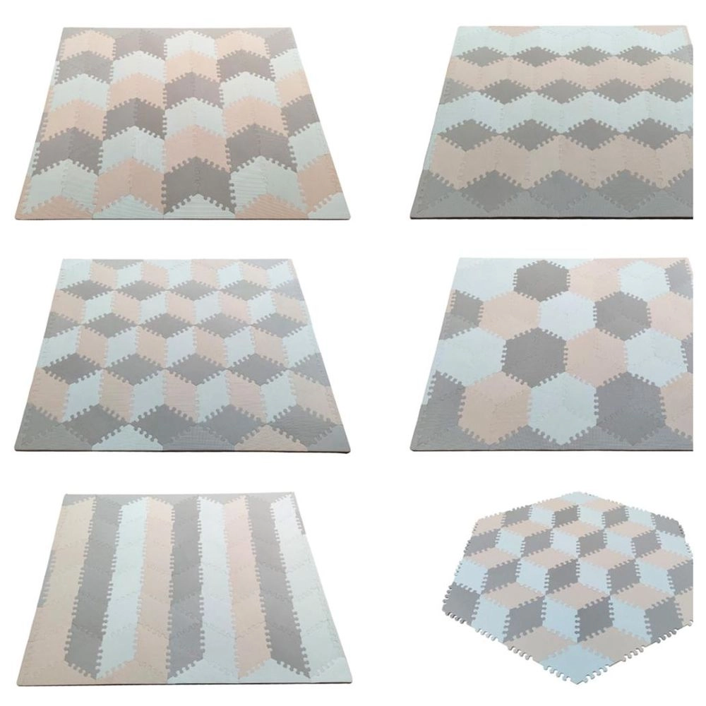 Play Mat Multi-Shape - Peach & Brown 6 months