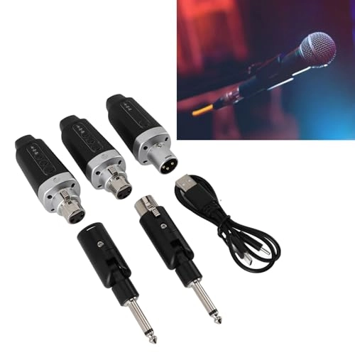 XLR Wireless Microphone System - Plug and Play UHF