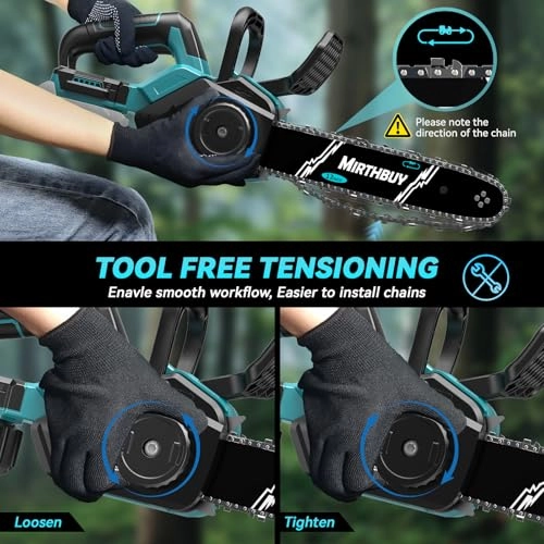 Brushless Battery Chainsaw - 1300 W