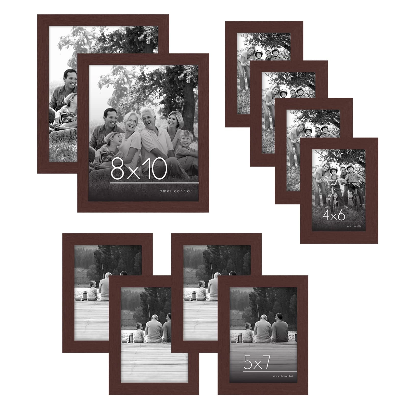 Set of 10 Picture Frames