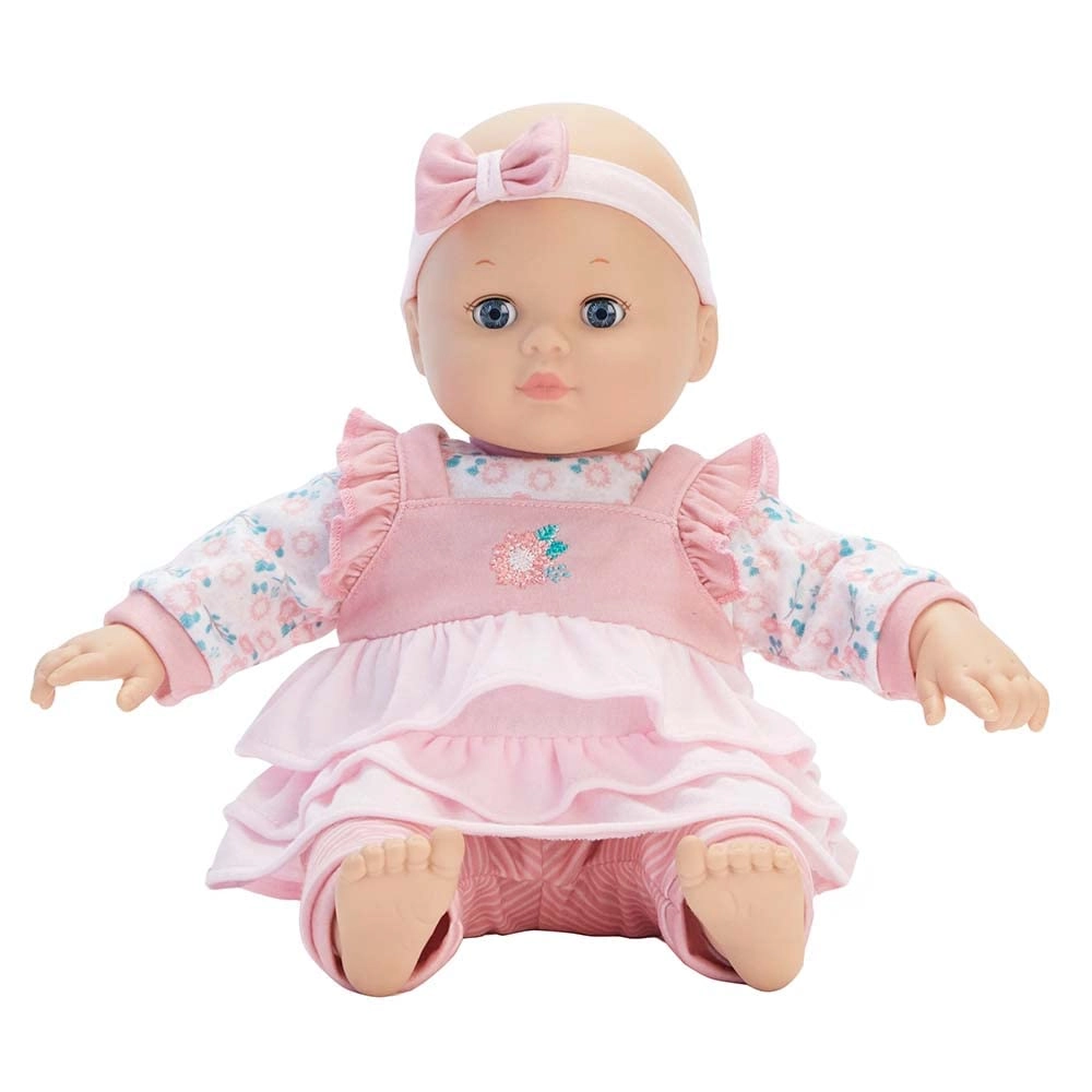 Baby Cuddles - 14" Light Skin Blue Eyes