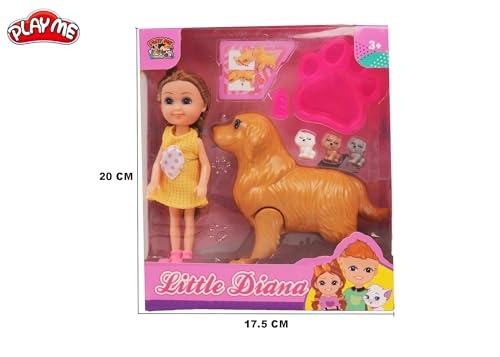 Little Diana Doll - Plastic Skate Boarding Ages 18 months+