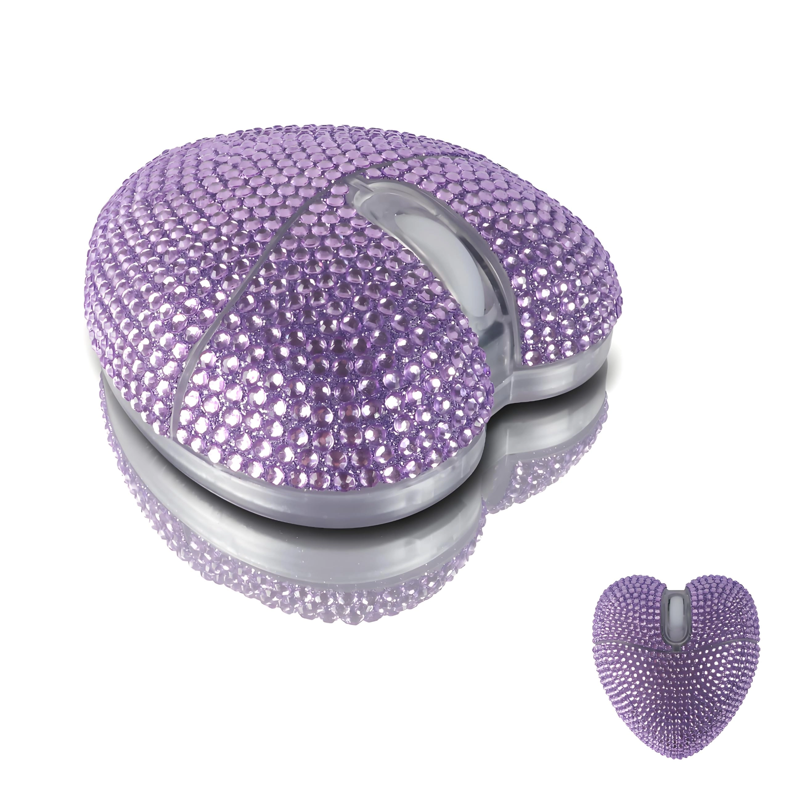 elec Space Heart-Shaped Mouse - Bluetooth USB