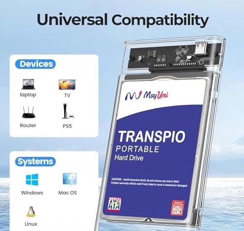 TRANSPIO Speed - 500GB 2.5 Inches HDD