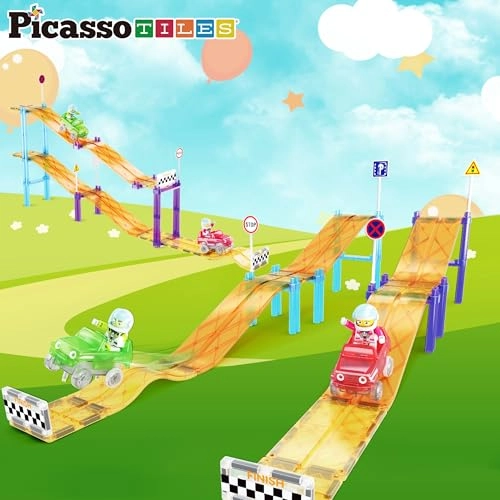 Race Track Car Slide - 45pcs