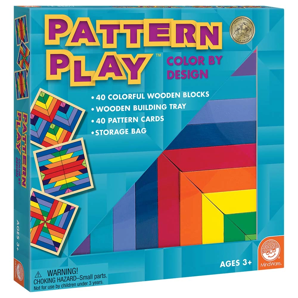 Pattern Play - 3 + 40 pieces