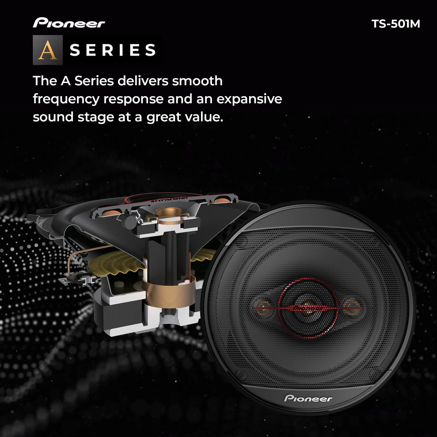 TS-501M - 5-1/4" 4-Way