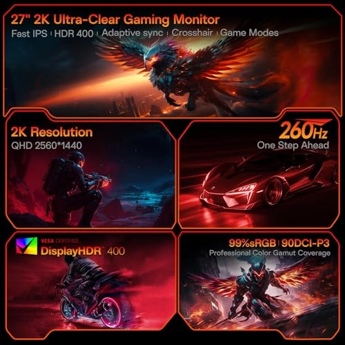 G2721X - 27 Inches 2560 x 1440 Pixels