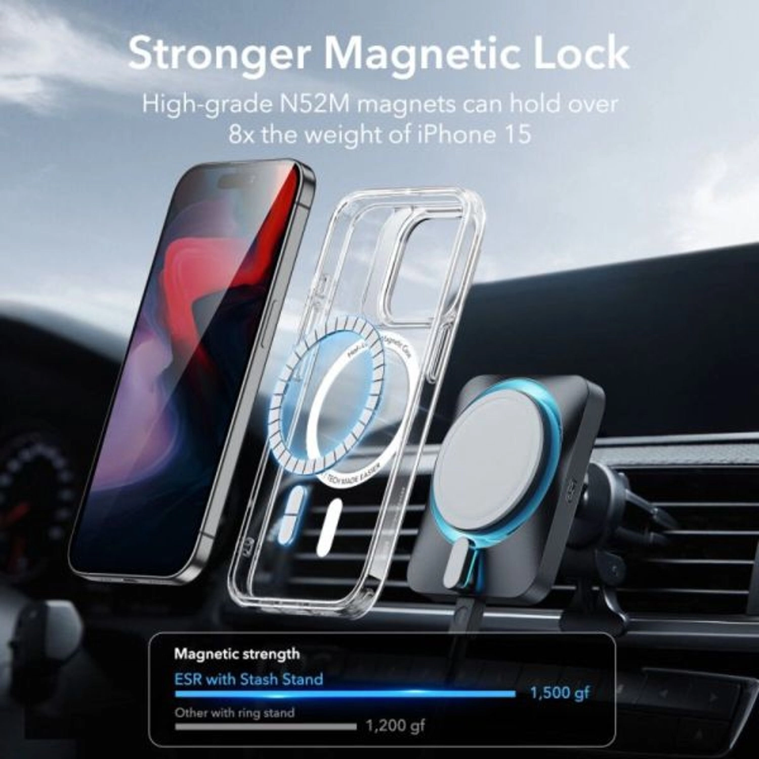 Halolock Classic Case with MagSafe for iPhone 15 Pro