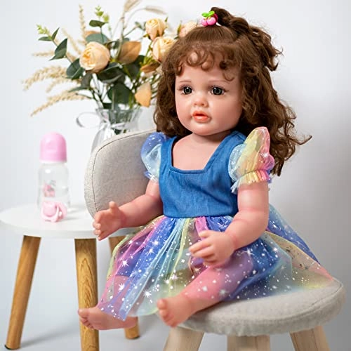 Reborn Baby Doll - 22 Inch 55cm Silicone