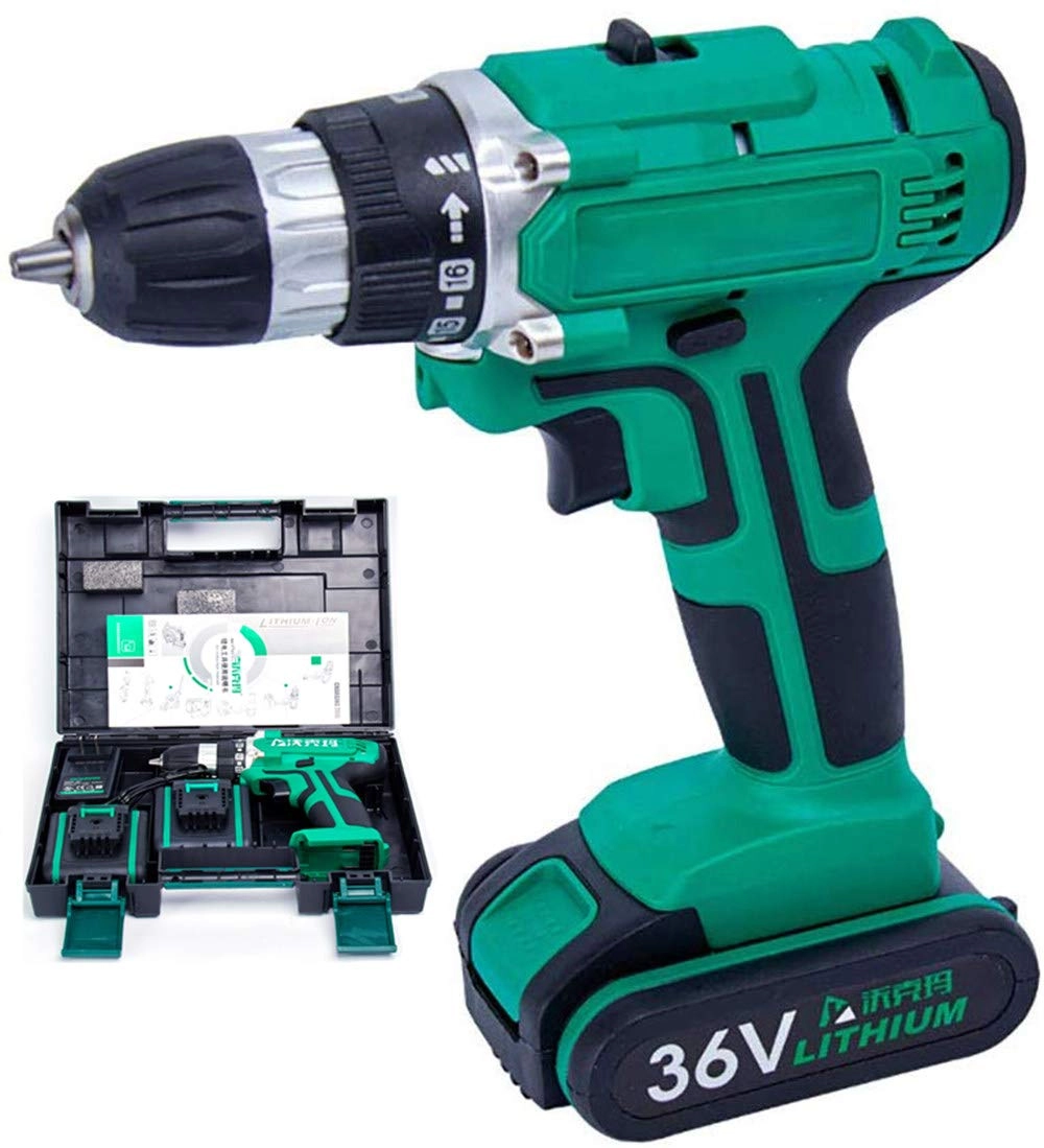 Spacmirrors Cordless Drill Driver + Cordless Screwdriver Set