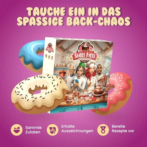 Sweet Mess: The Baking Competition - Board Game
