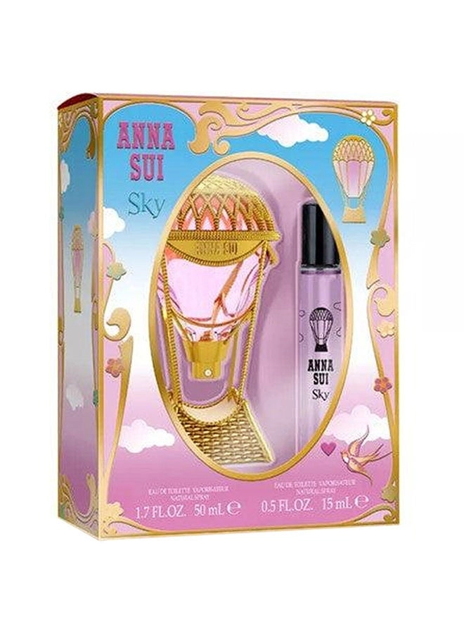 ANNA SUI Sky Eau de Toilette 50ml + 15ml Set