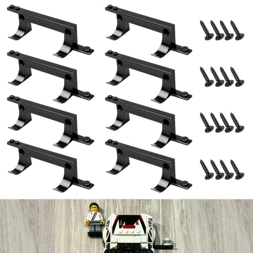 Wall Mount for LEGO Speed Champions - Plastic Vehicle 25Pcs