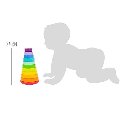 Small Foot Stacking Tower - 12 months - 10 years 11 pieces
