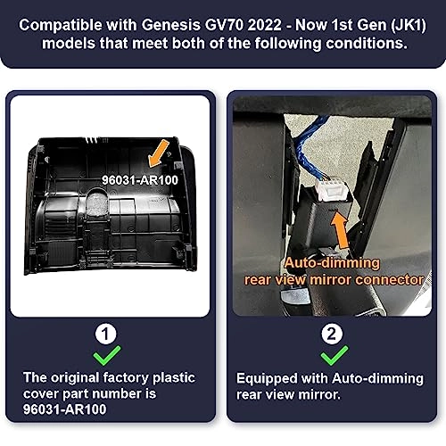 4K Front Only 2160P for Genesis GV70