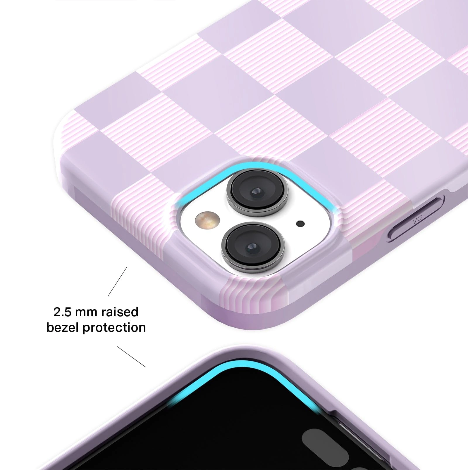 iPhone 15 Plus Case - Thermoplastic Polyurethane Basic Case with MagSafe for iPhone 15 Plus