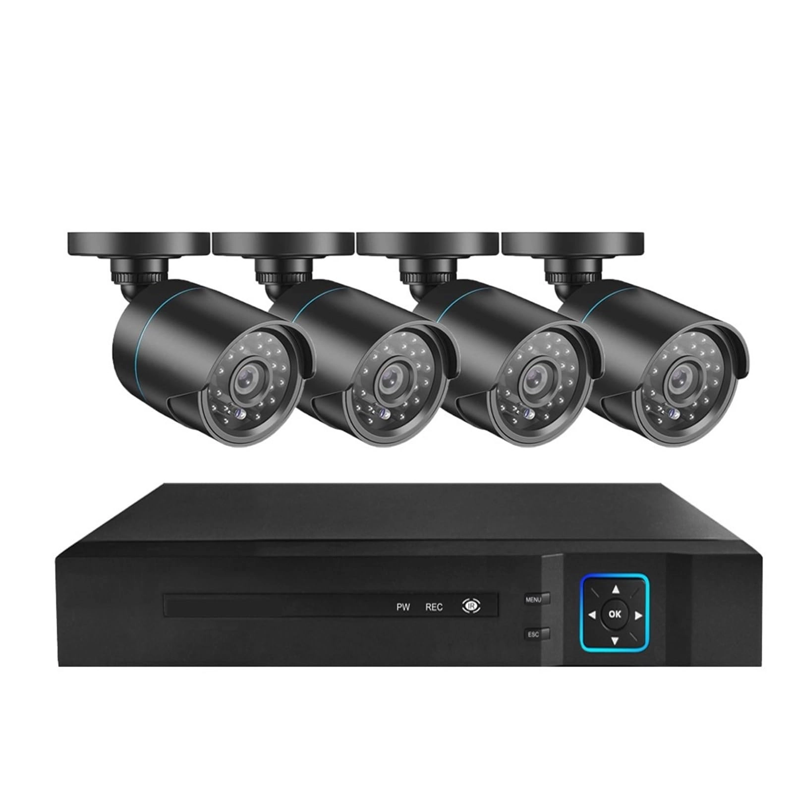 Santiway NVR - 4CH + IP Camera - 4MP
