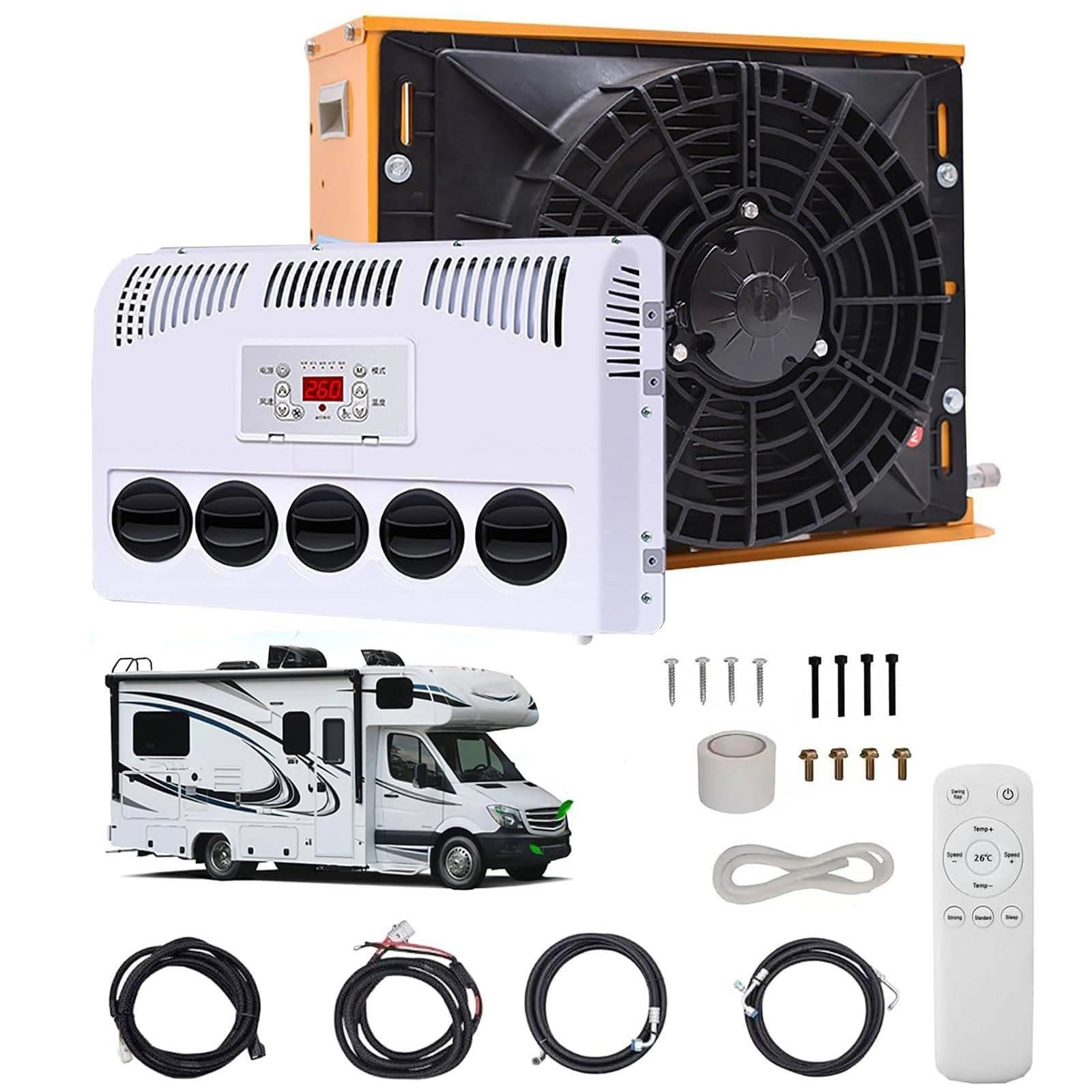 RV rooftop air conditioner - 800-2400W