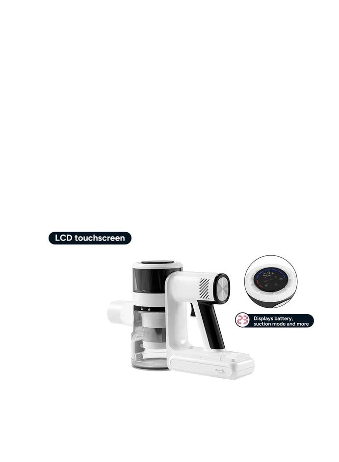 Handheld Cordless Vacuum Cleaner - Self-Cleaning Station Auto Empty 3L LCD Touchscreen