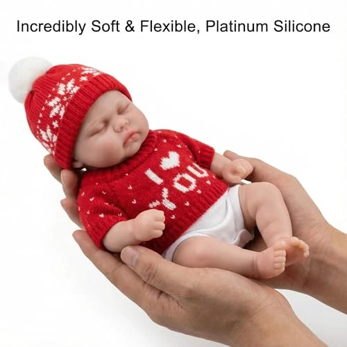 Reborn Baby Doll - 12 inch Vinyl Girl Ages 3+