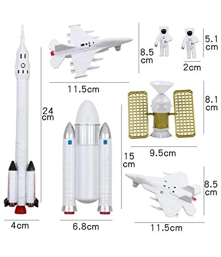 Space Exploration Rocket Aviation Education - 7 pieces