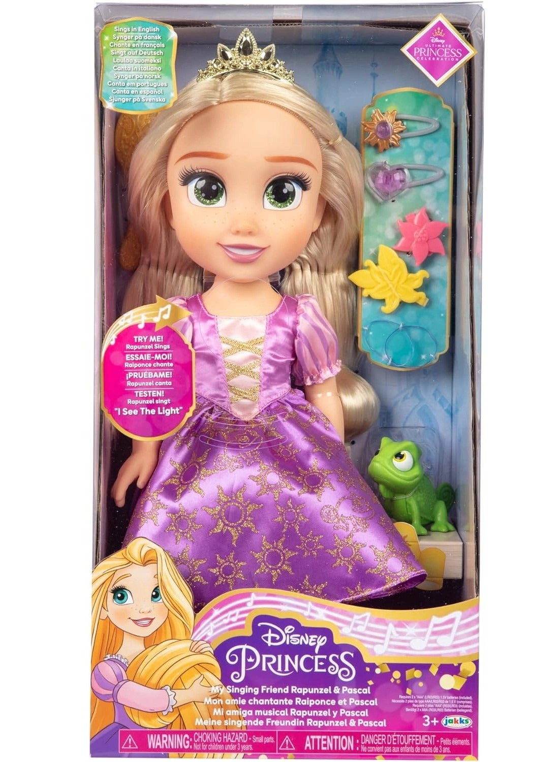 Rapunzel Princess Doll - 14-Inch Singing Friend Ages 3+