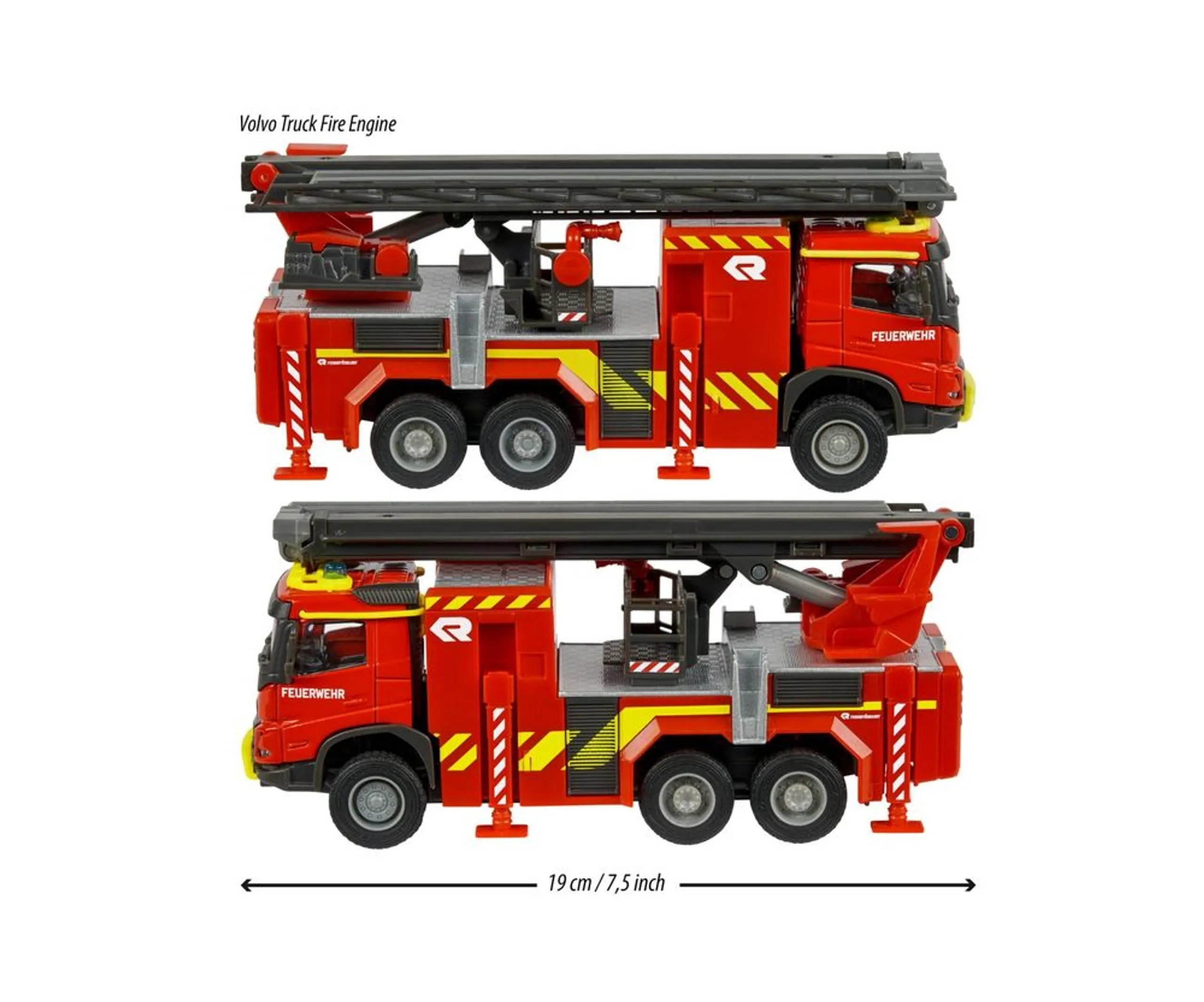 Majorette Volvo FMX Fire Engine