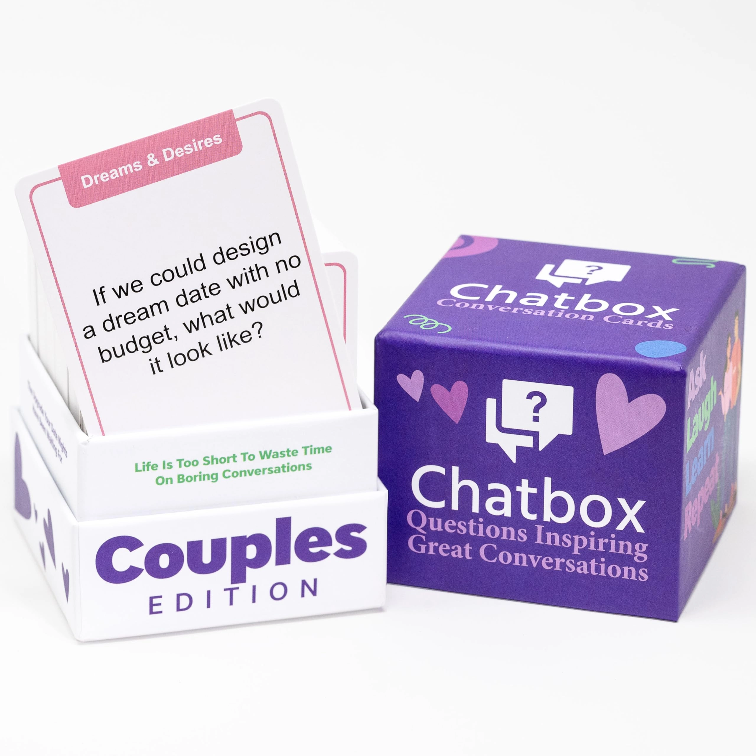 Chatbox Couples Edition - Conversation Card Game