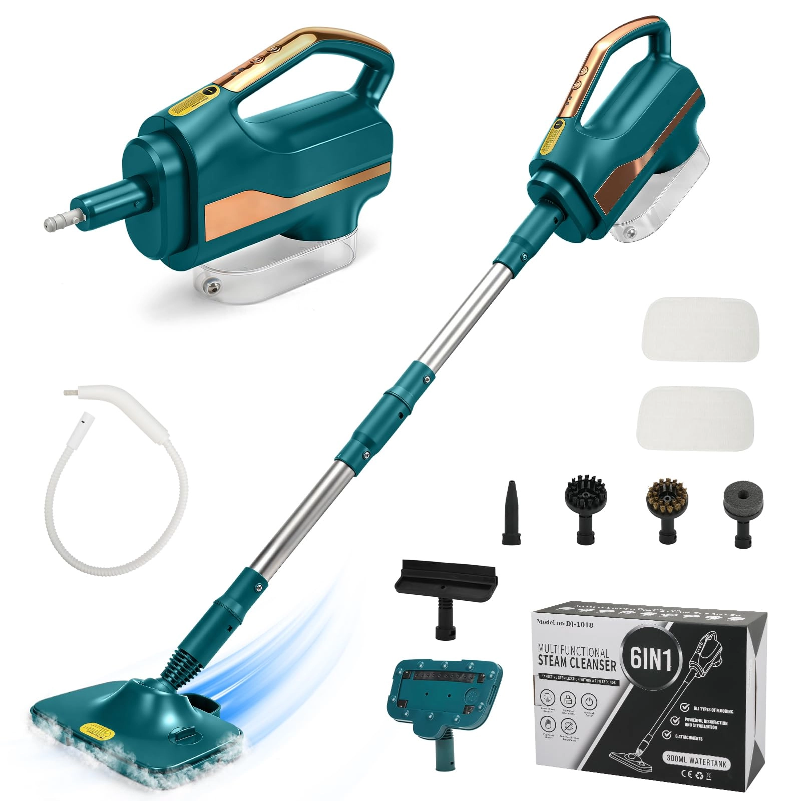 WingFly Steam Cleaner and Mop - 300 ml