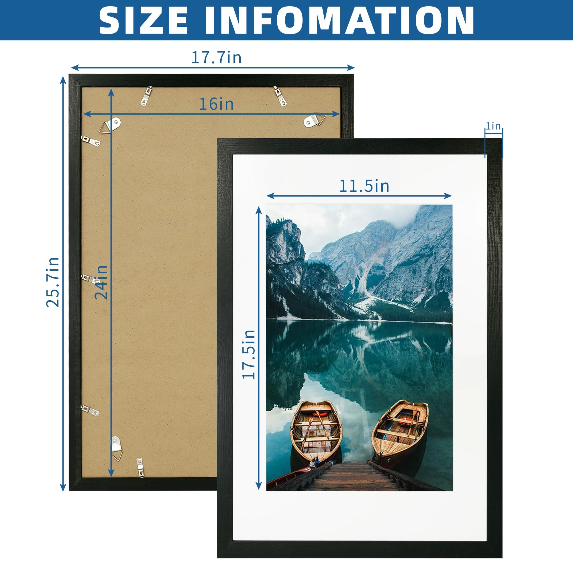 16x24 Frame Set - 2.0 Count