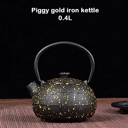 Iron Kettle - cast iron 600ml/20oz, 800ml/27oz, 1200ml/41oz
