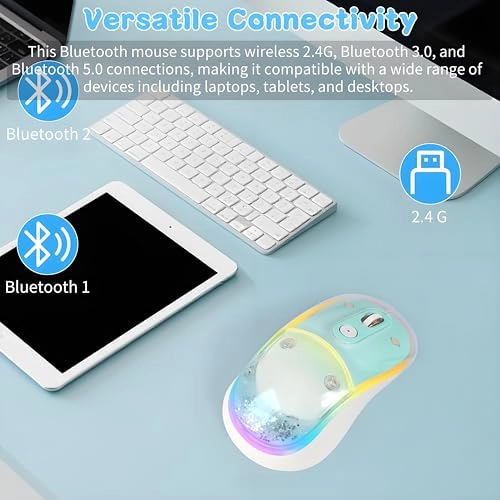 Cute Penguin Bluetooth Wireless Mouse - USB