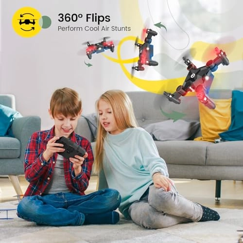 HS190 - Foldable Mini Pocket Quadcopter Altitude Hold 3D Flips