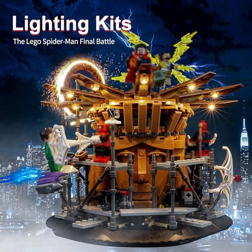 LED Light Kit for Lego 76261 - Lighting Only No Lego