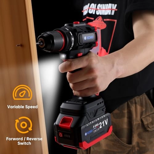 Cordless drill - 2.0AH 21V