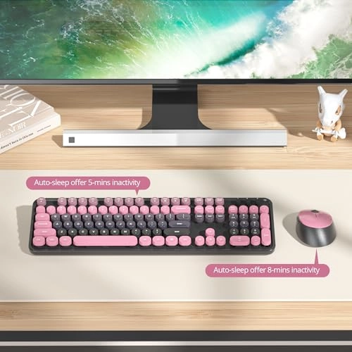 Wireless Keyboard & Mouse Set - US Wireless