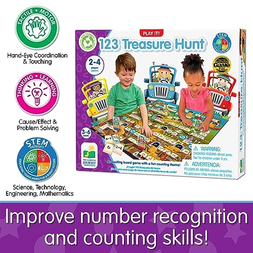 123 Treasure Hunt - 3+ 1 pieces